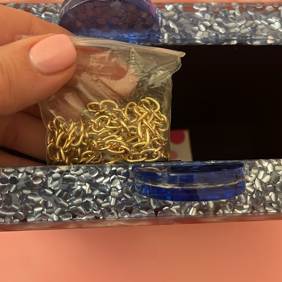 Acrylic Clutch Purse NWT - Picture 6 of 6